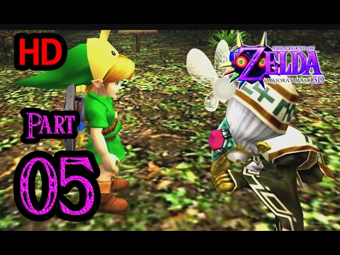 Zelda Majora's Mask 3D 100% Walkthrough 1080p HD Part 5 - Southern Swamp - Woods of Mystery