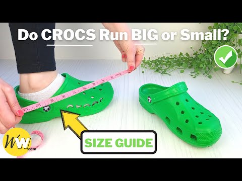 Do CROCS Run BIG How Crocs Should Fit - REVIEW & Size Guide