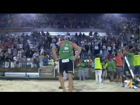 Alison/Emanuel (BRA) 2x0 Marcio/Ricardo (BRA) Gold Medal Match -  Rome 2011