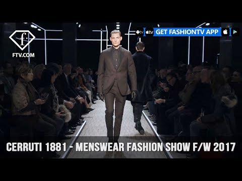 Cerruti 1881 Menswear Fall/Winter 2017 Elegant Collection Fashion Show | FashionTV | FTV