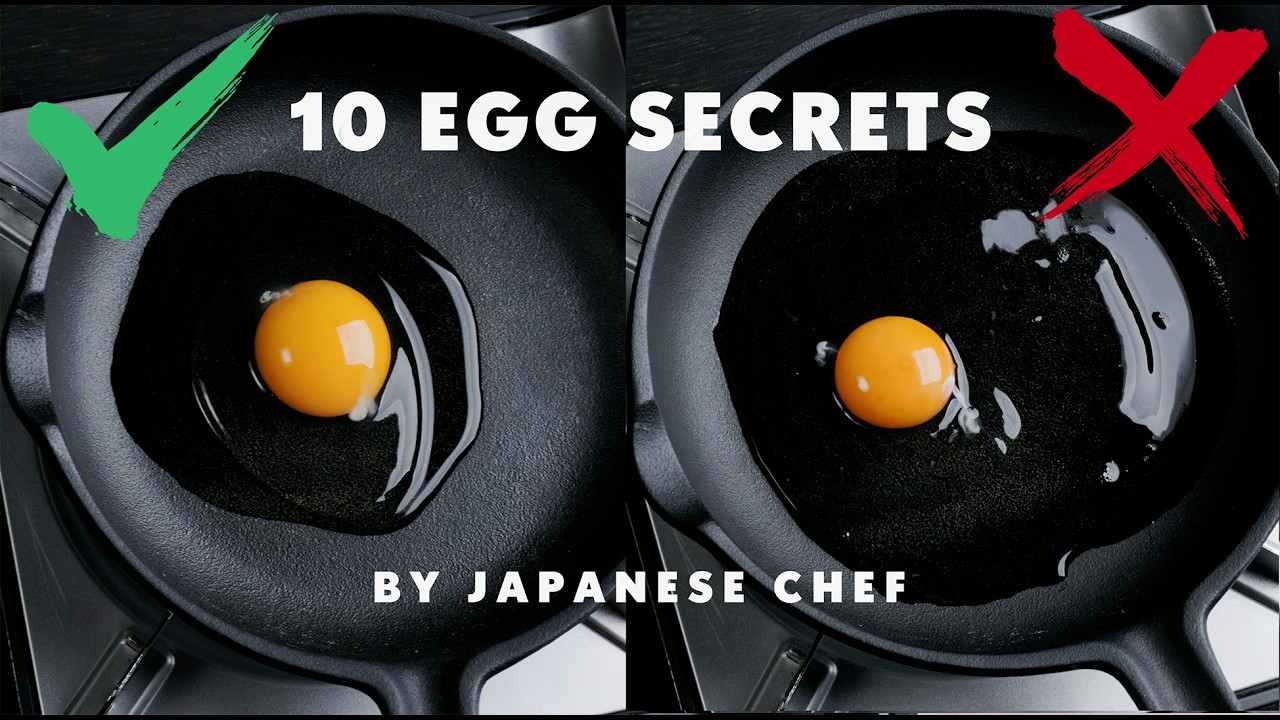 How many do you know?! | 10 Egg cooking tips!