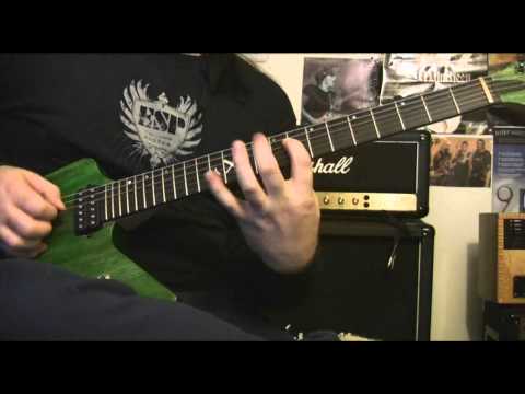 Working on "Holy Fire" for my next recording using my Chapman Ghost Fret