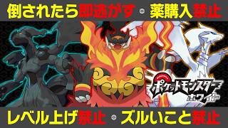倒されたら即逃がすポケモンBW今度こそクリア1日目