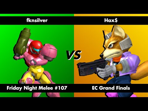 fknsilver ( Samus ) vs Hax$ ( Fox ) - [ EC Grand Finals ]