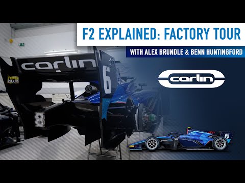 F2 Explained: Carlin Racing Factory Tour