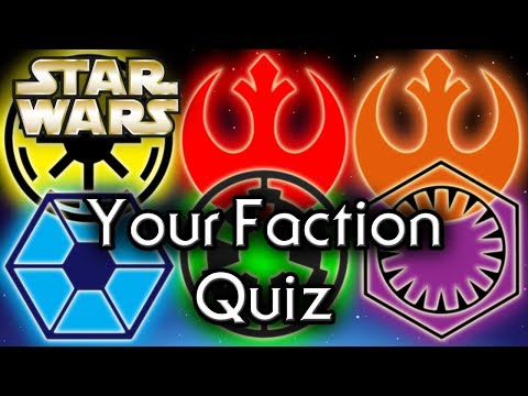 Find out YOUR Star Wars FACTION! - Star Wars Quiz Video