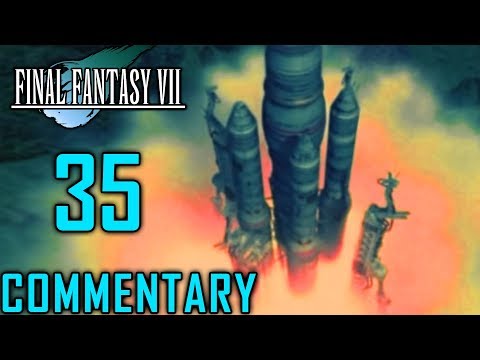 Final Fantasy VII Walkthrough Part 35 - Captain Cid's Story In Rocket Town