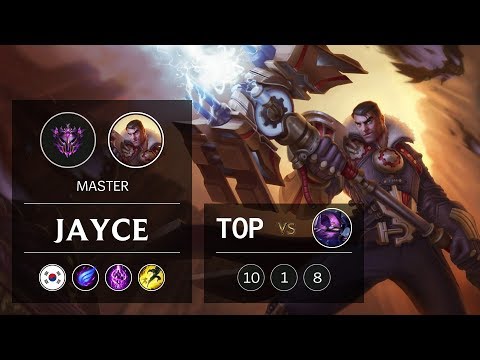 Jayce Top vs Kennen - KR Master Patch 9.6