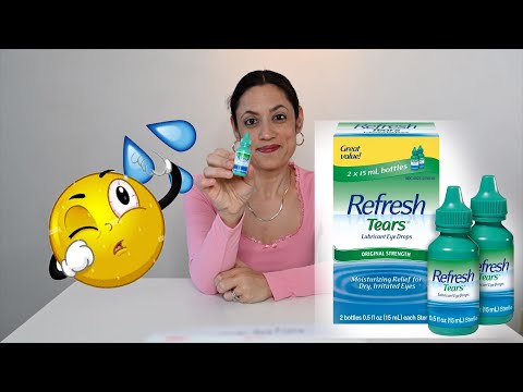 Refresh Tears Eye Drops Review | Instant Dry Eye Relief & Contact Lens Safe