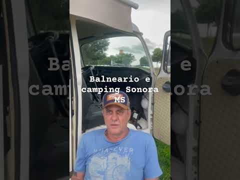 Balneário e camping gratuito em Sonora MS