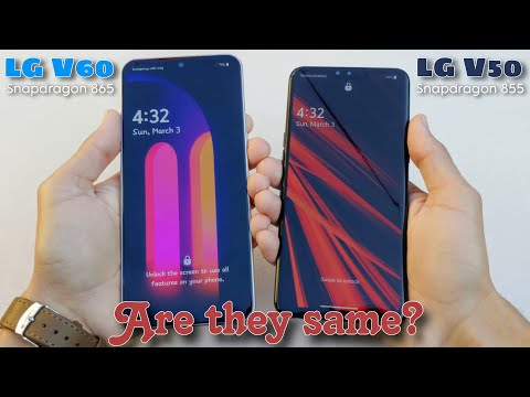 Snapdragon War (855 vs 865): LG V50 Thinq 5g vs LG V60 Thinq Speed/Performance Test Comparison