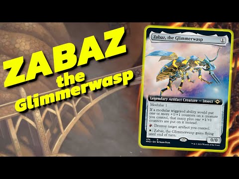 Zabaz, the Glimmerwasp | Modular, Aristocrats, A Disappointing Lack of Bee Puns | EDH/Commander Deck