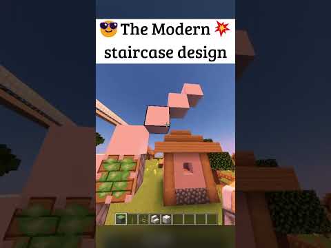 Levis Gamer 🎮 -  Trick to make Modern Stair in Minecraft.  #shorts #viral #shortsfeed #minecraft