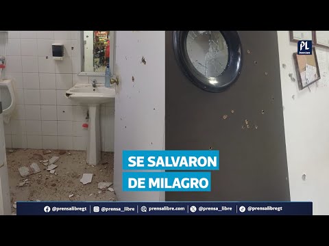 Enfrentamiento armado en Los Amates, Izabal, queda captado por cámaras de seguridad de gasolinera