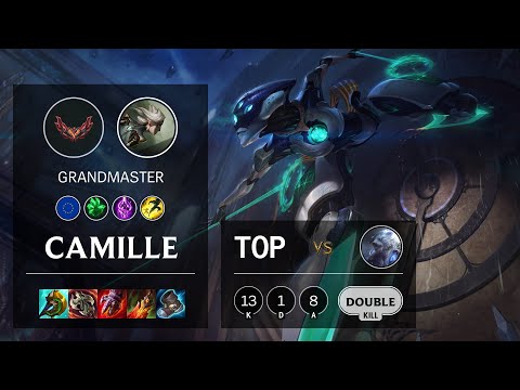 Camille Top vs Volibear - EUW Grandmaster Patch 12.2