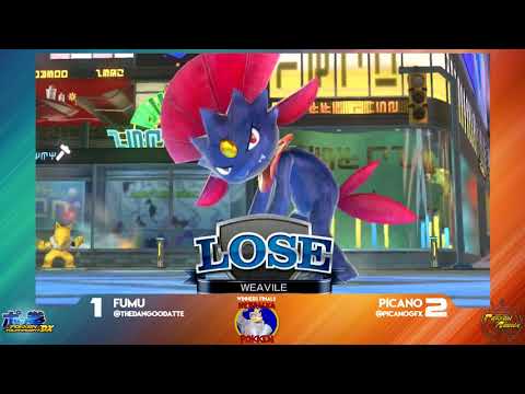 Fumu (Weavile/Blaziken) vs Picano (Random/Darkrai) - Pokken at LWG - 4-3-18