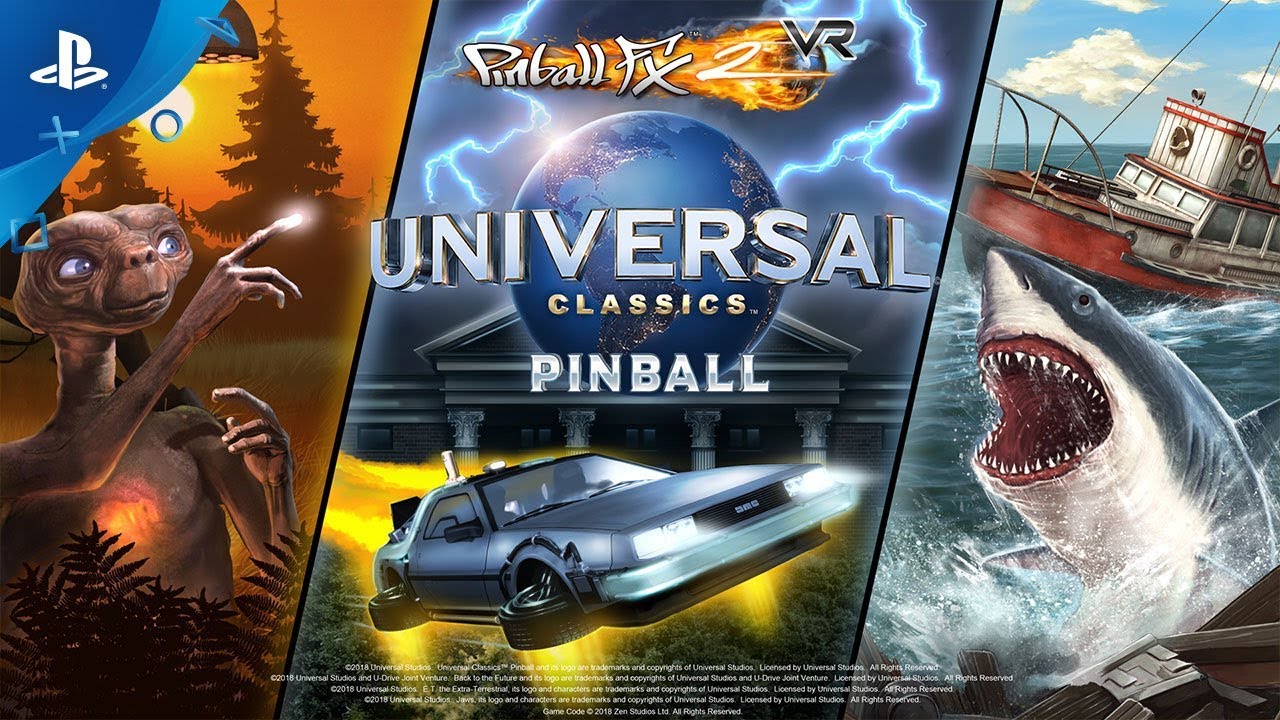 Pinball Fx2 Vr Adds Back To The Future E T Jaws Tables