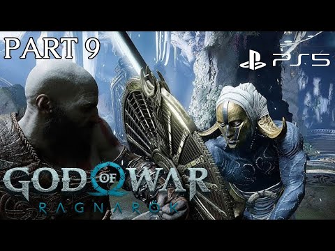 GOD OF WAR RAGNAROK PS5 Walkthrough Gameplay Part 9 - ALVA ELF BOSS FIGHT #godofwarragnarok