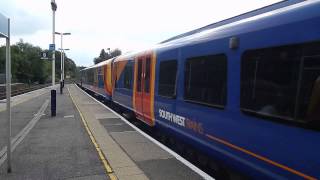 preview picture of video 'South West Train at Haslemere 21 June 2014'