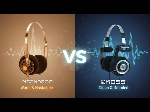 Moondrop Old Fashioned vs Koss Porta Pro Retro Headphones
