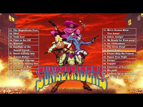 Sunset Riders Soundtrack (Arcade OST, 26 Tracks)