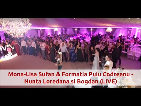 Mona-Lisa si Radu Sufan & Formatia Puiu Codreanu - Nunta Loredana si Bogdan - LIVE