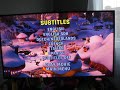 The Smurfs A Christmas Carol 2012 DVD Menu Walkthrough