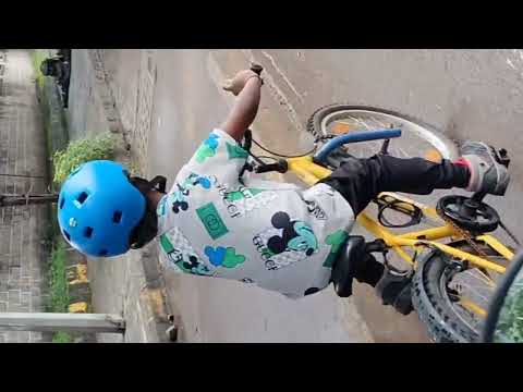 Dhiren's first ever long cycle drive