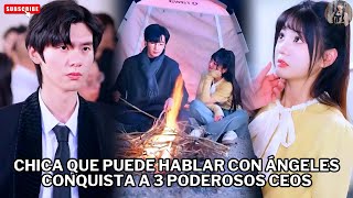 Chica que puede hablar con ángeles conquista a 3 poderosos CEOs #películas #dramas #ceo #pelicula