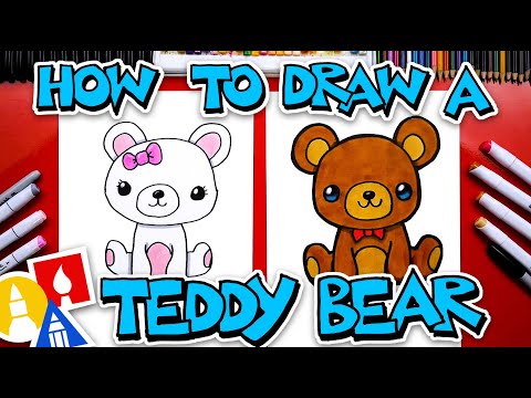How To Draw A Teddy Bear - US National Teddy Bear Day