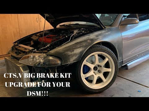 2G DSM GETS CTS.V BIG BRAKE KIT (Mitsubishi Eclipse gst ) #savetheeclipse