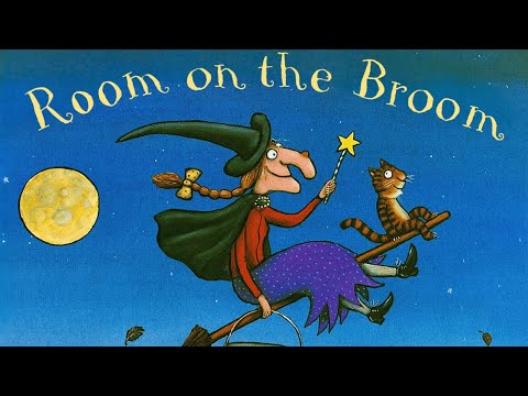 🧹 Room on the Broom—Kids Book Short Fun Spooky Halloween Read Aloud Story