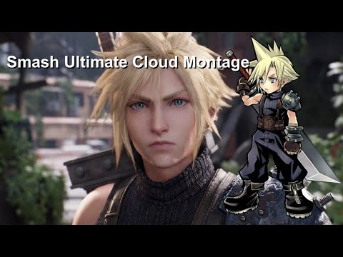 Cloud Strife is a God! (Smash Ultimate Cloud Montage)