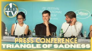 Triangle of Sadness - Full Press Conference Cannes 2022 video