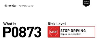 dtc p0873 quickly Fix