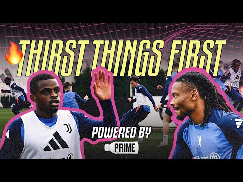 Juventus TRAINING ahead of Roma Clash!