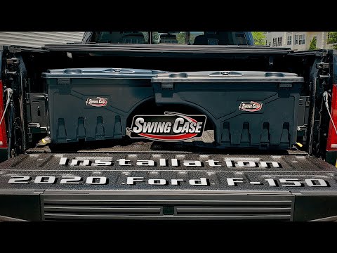 Under Cover Swing Case / Truck Tool Box Installation a Ford F-150