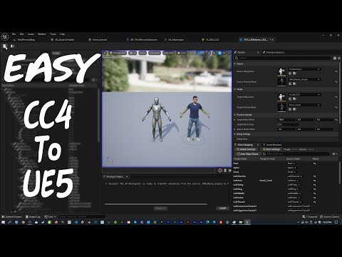 Easiest CC4 to UE5 Retargeting | Character Creator 4 | Unreal