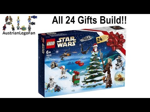 Vidéo LEGO Star Wars 75245 : Calendrier de l'Avent LEGO Star Wars 2019