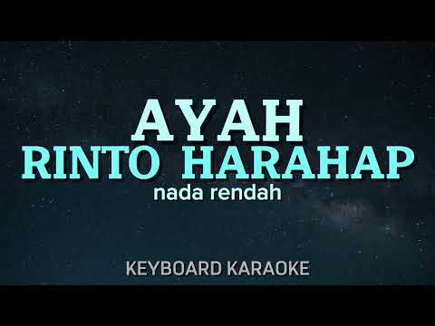 AYAH - RINTO HARAHAP || KARAOKE POP NOSTALGIA NADA RENDAH ||