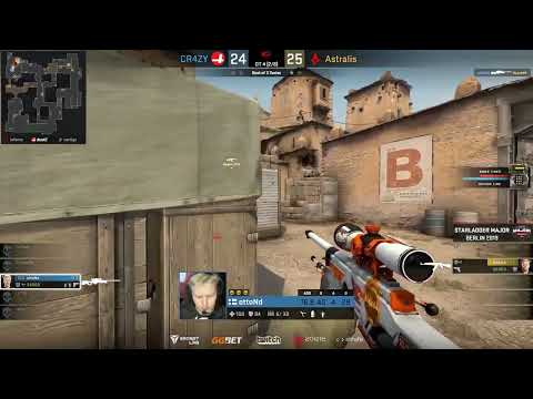 ottoNd 1v2 CLUTCH vs Astralis - StarLadder Berlin Major (2019)