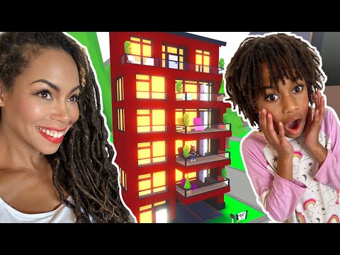 Mommy Buys the Entire Apartment Building in Adopt Me! We Are Still Broke in Roblox