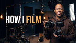 How I Film Content Shoots for Clients... Behind the Scenes