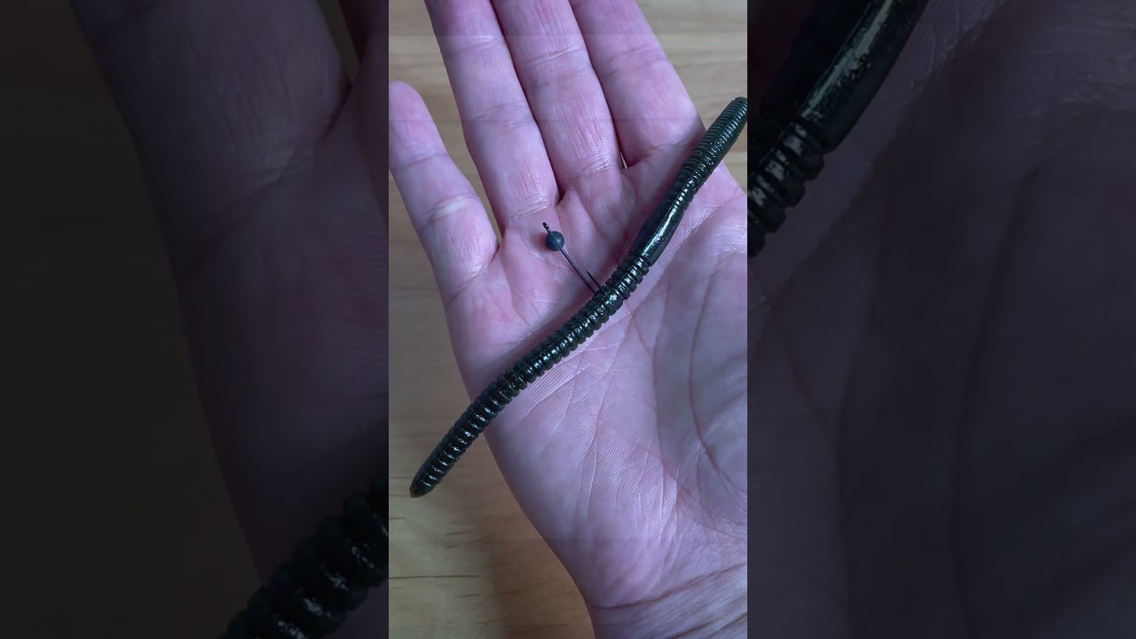 ウィップクローラー5.5のジグヘッドワッキー