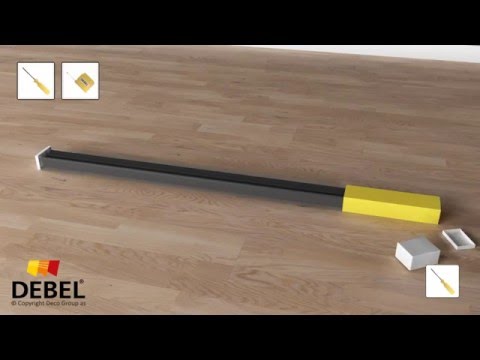 Plisségardin Debel Touch Split Ljusavskärmande