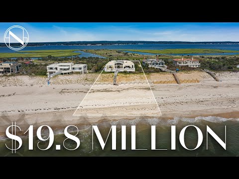 Sublime Beachfront Mansion on Dune Road