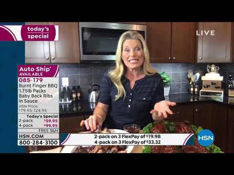 HSN | Food Favorites featuring Burnt Finger BBQ 06.21.2020 - 12 AM