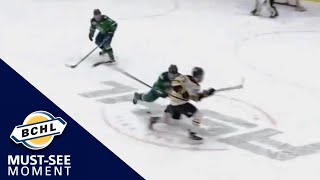 Must See Moment: Christian MacDougall's slick move sets up Tyler Schleppe's goal