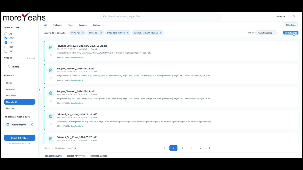 Delivering Intelligent Enterprise Search Across Millions of Documents