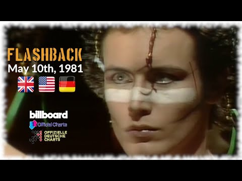 Flashback - May 10th, 1981 (UK, US & German-Charts)